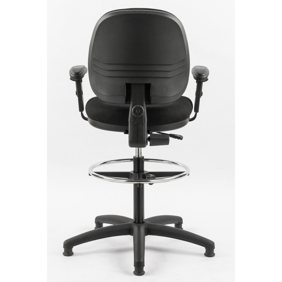 Ergo Line Fabric Draughtsman Chair